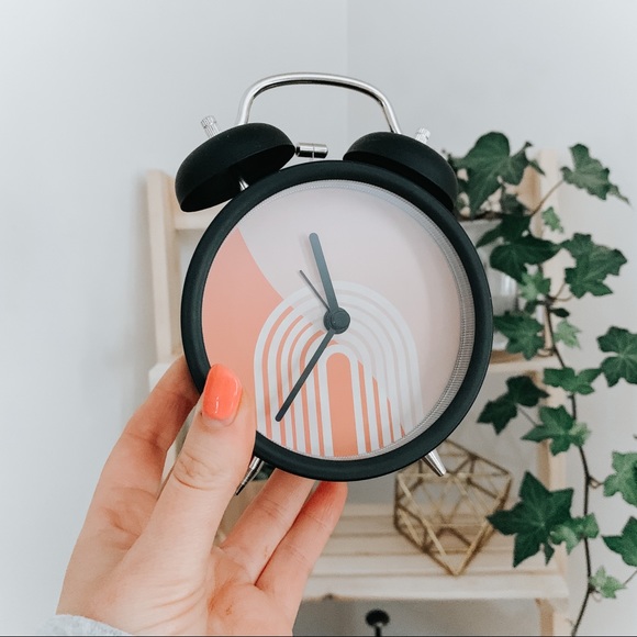 Rainbow Retro Clock